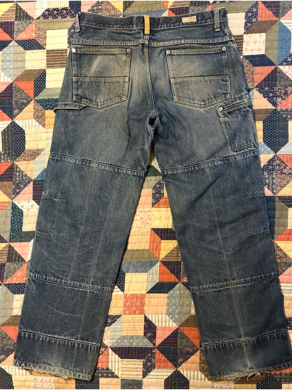 VTG. CC FILSON DOUBLE KNEE HEAVY DENIM JEANS- SIZE 34x32 - Picture 12 of 12